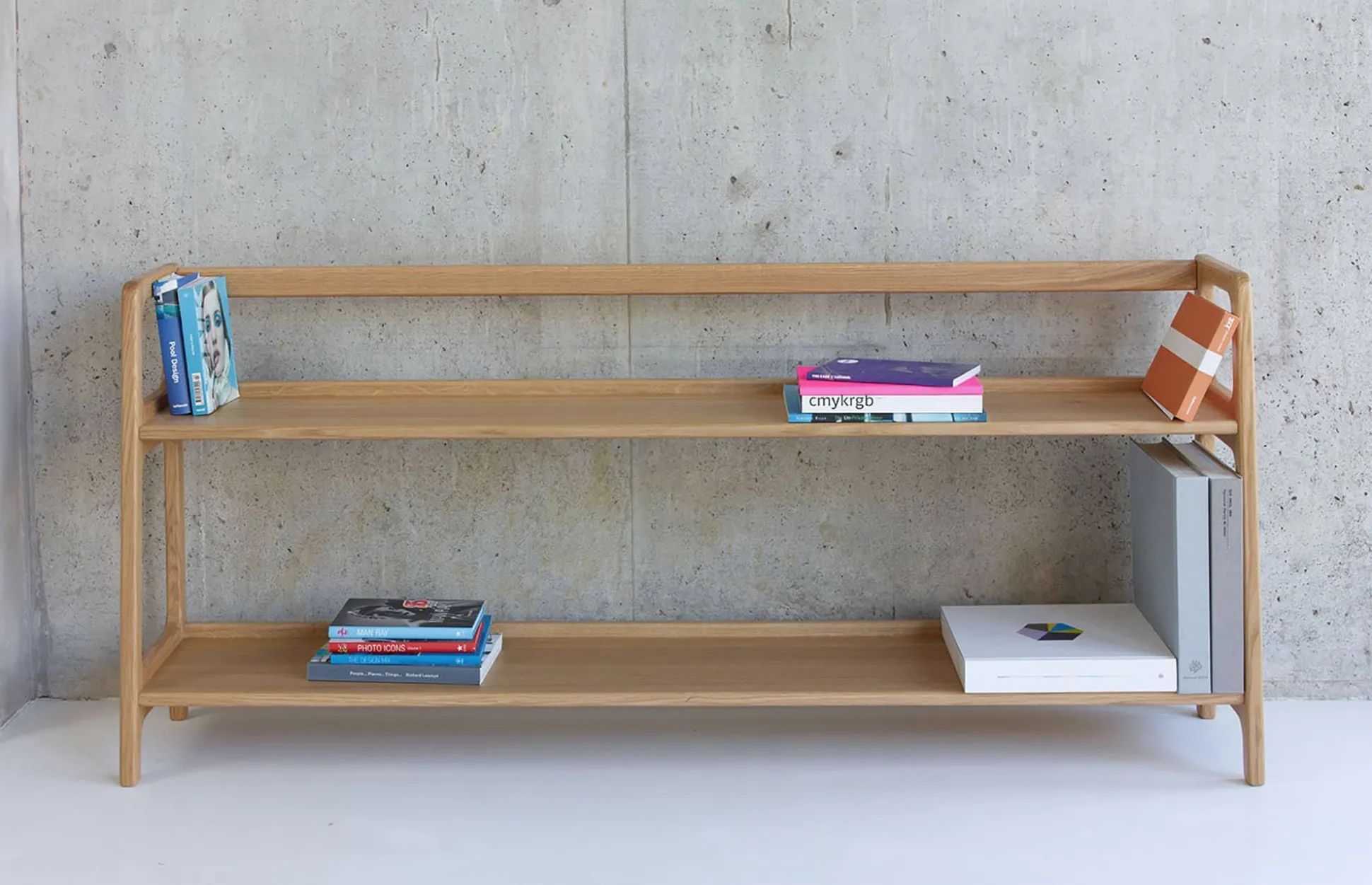 Agnes Long Shelving – Oak