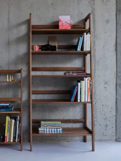 Agnes Shelving High – Walnut
