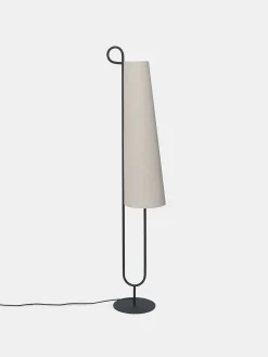 Ancora Floor Lamp - Black/Natural