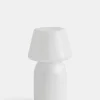 Apollo Portable Table Lamp - White Opal Glass