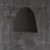 Bell 95 Hanging Lamp – Rattan