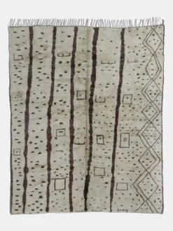 Beni Mansura - Natural Wool Black