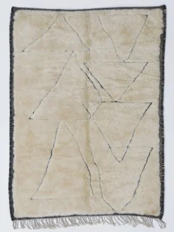 Beni Masuda - Natural Wool - 180 x 270 cm