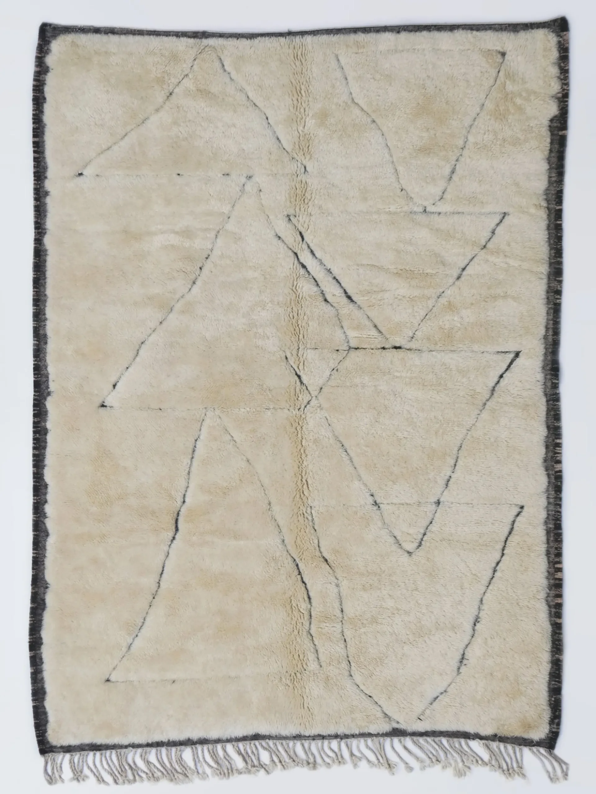 Beni Masuda - Natural Wool - 180 x 270 cm