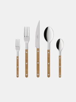 Bistrot Shiny Teak Cutlery
