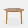 Bok Outdoor Dining Table Round - Teak - 125 cm