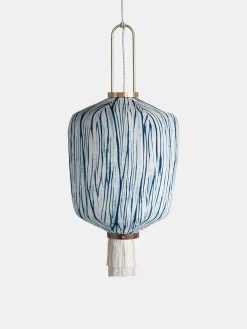 Bucket Lantern - Plant Dyed Pattern