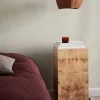 Burl Side Table