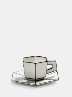 Carte Blanche Espresso Cup with Saucer