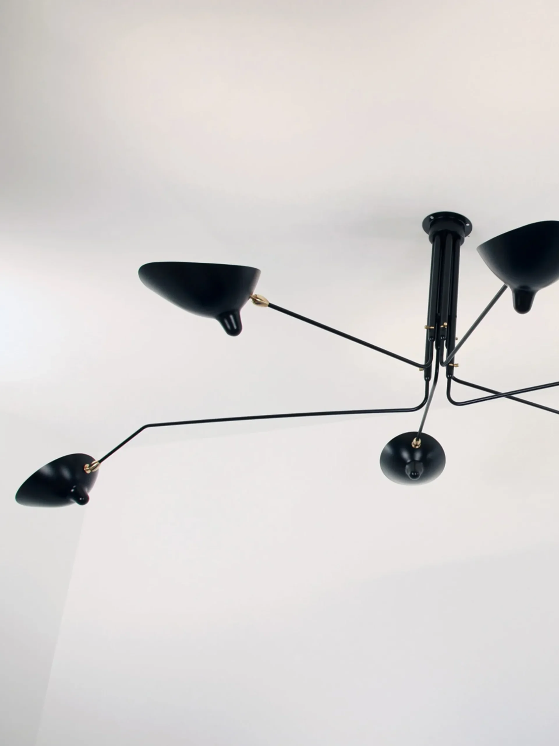 Ceiling Lamp with 6 Rotating Arms