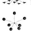 Ceiling Lamp with Seven Fixed Arms