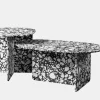 Chap Coffee Table - Palladio Moro - 90 cm