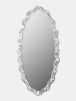 Clam Shell Mirror Large Oval