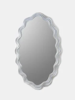 Clam Shell Mirror Oval