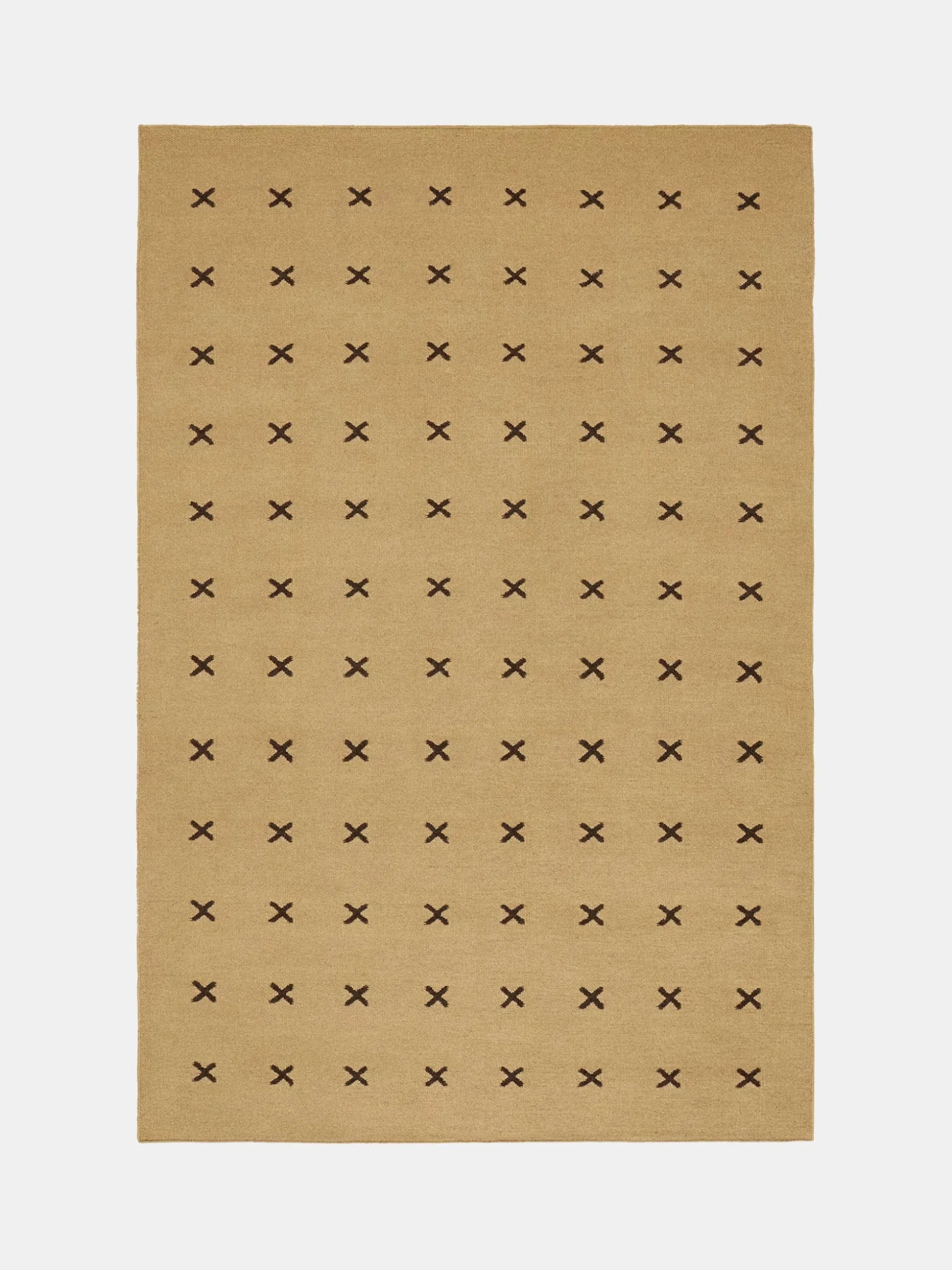 Cross - Mustard/Dark Brown