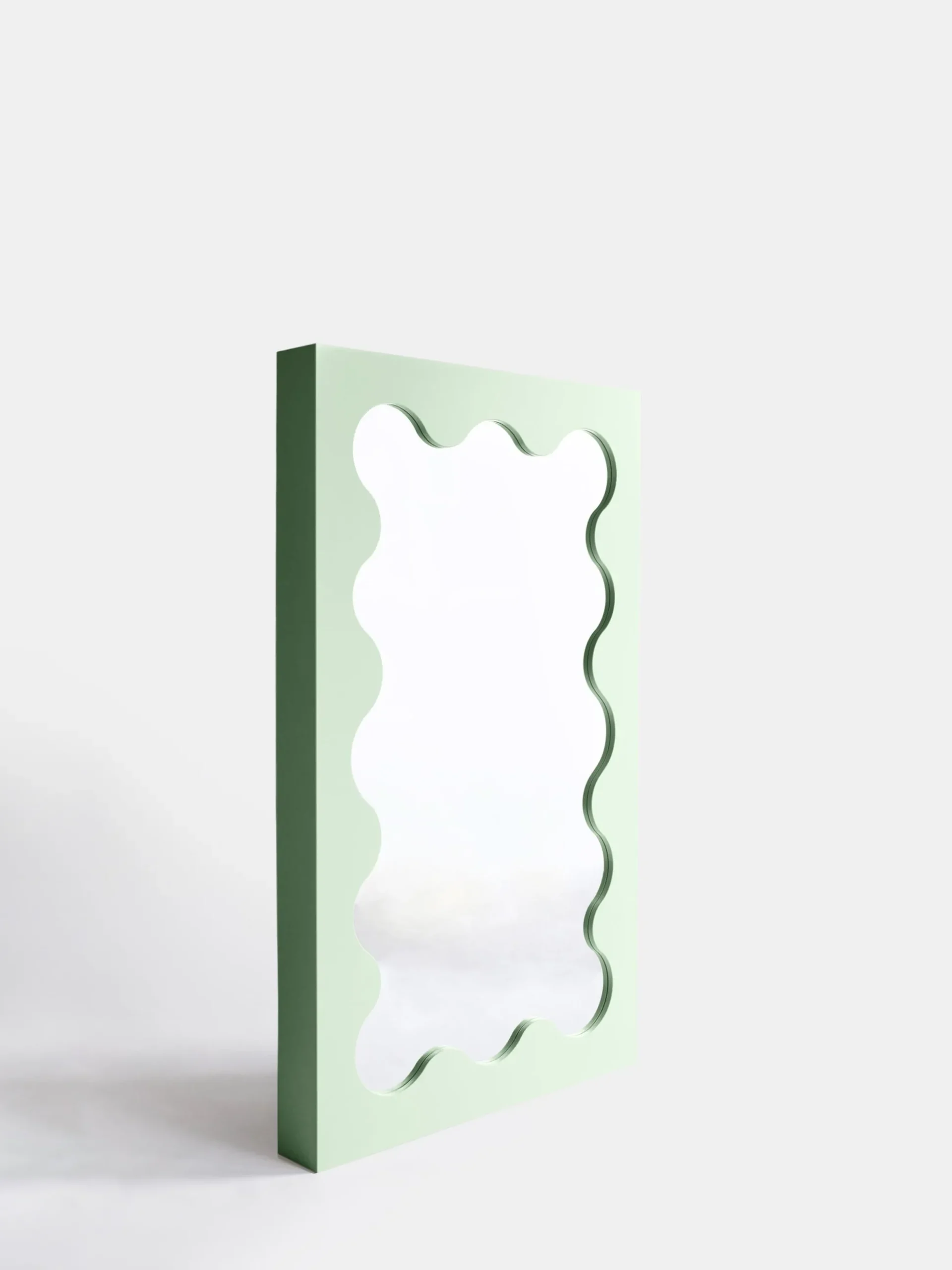 Curvy Mirror Mini - Green