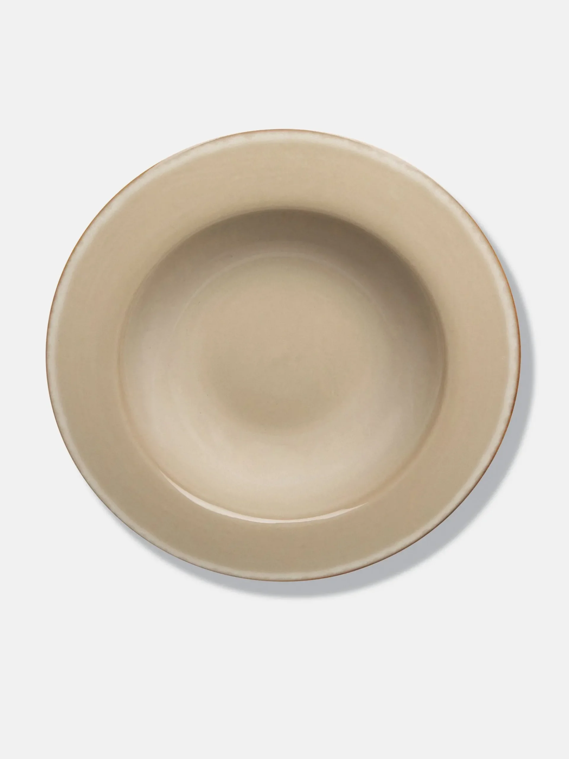 Degustation Large Round Misty Grey and Dark Blue