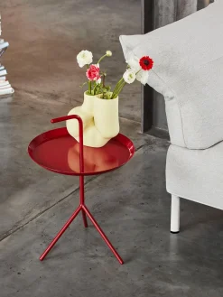 DLM Table - Cherry Red High Gloss