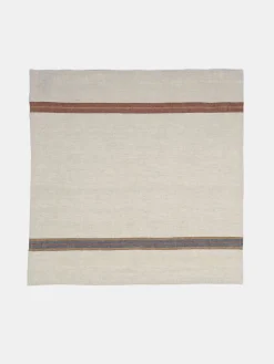 Dock Tea Towel - Leather Stripe