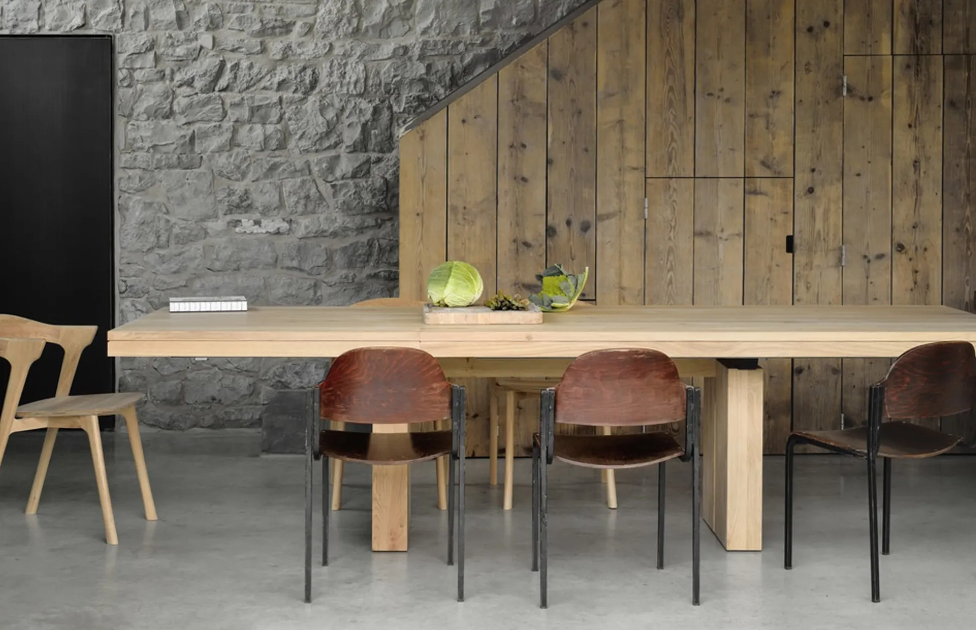Double Extendable Dining Table