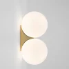 Double Sconce 150 Wall Mounted - Polished Brass