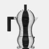 Espresso Coffee Maker Pulcina 6 Cups - Black