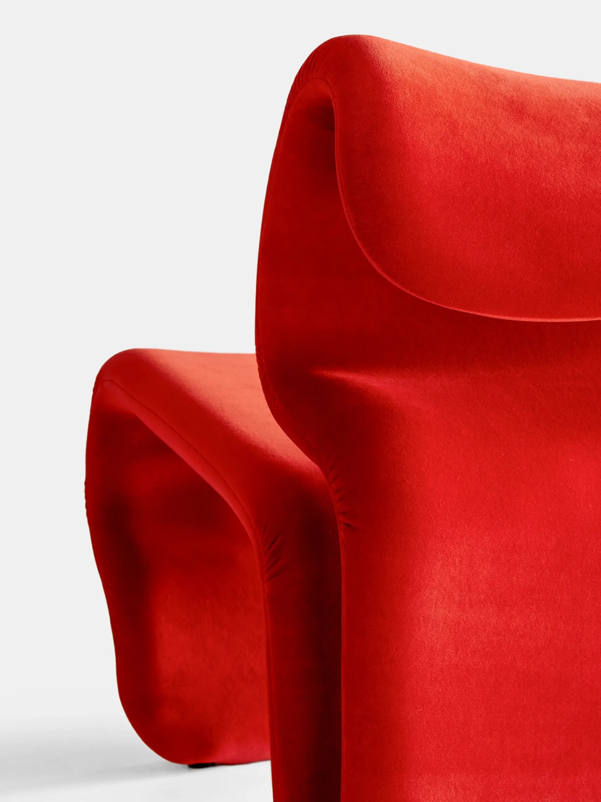 Etcetera Easy Chair - Scarlet Red