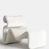 Etcetera Lounge Chair - Creme White