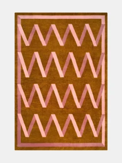 Folding Ribbon - Amber/Pink
