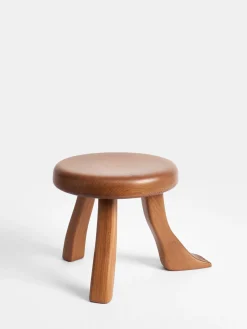 Foot Stool - Oiled Chestnut
