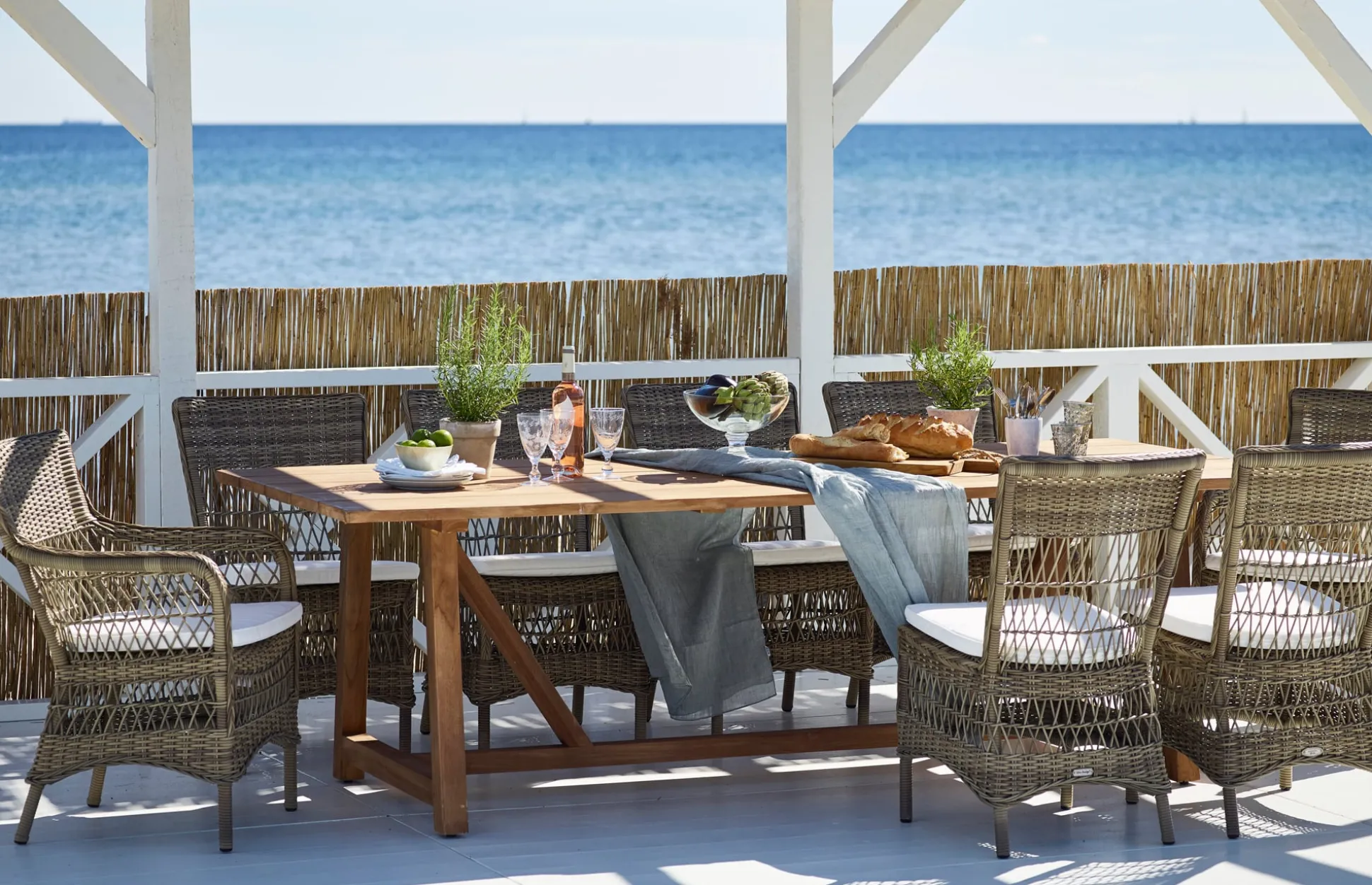 George Teak Table Outdoor - Extendable
