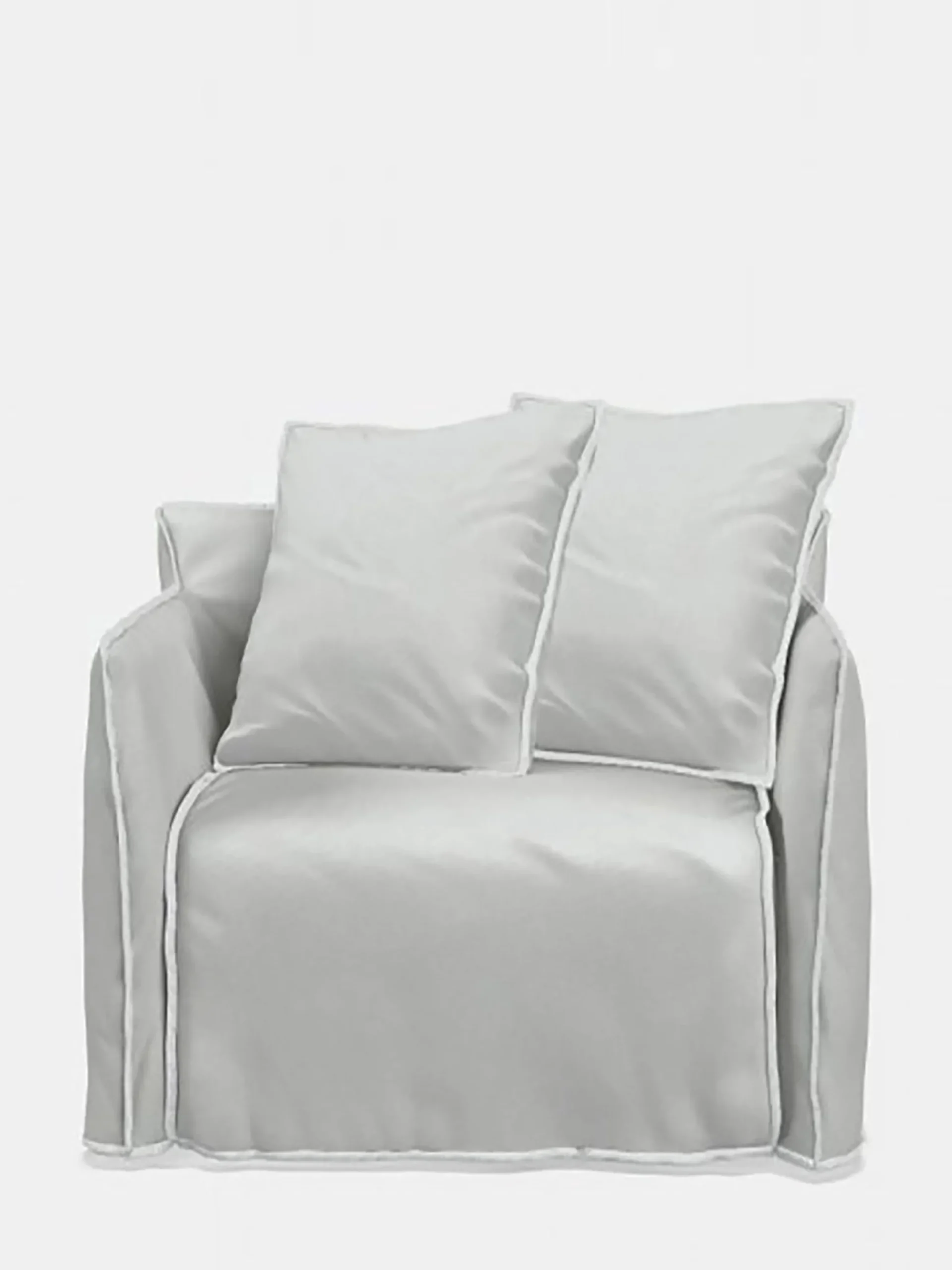 Ghost Out 09 Love Seat – Category B – Natural Lino Bianco