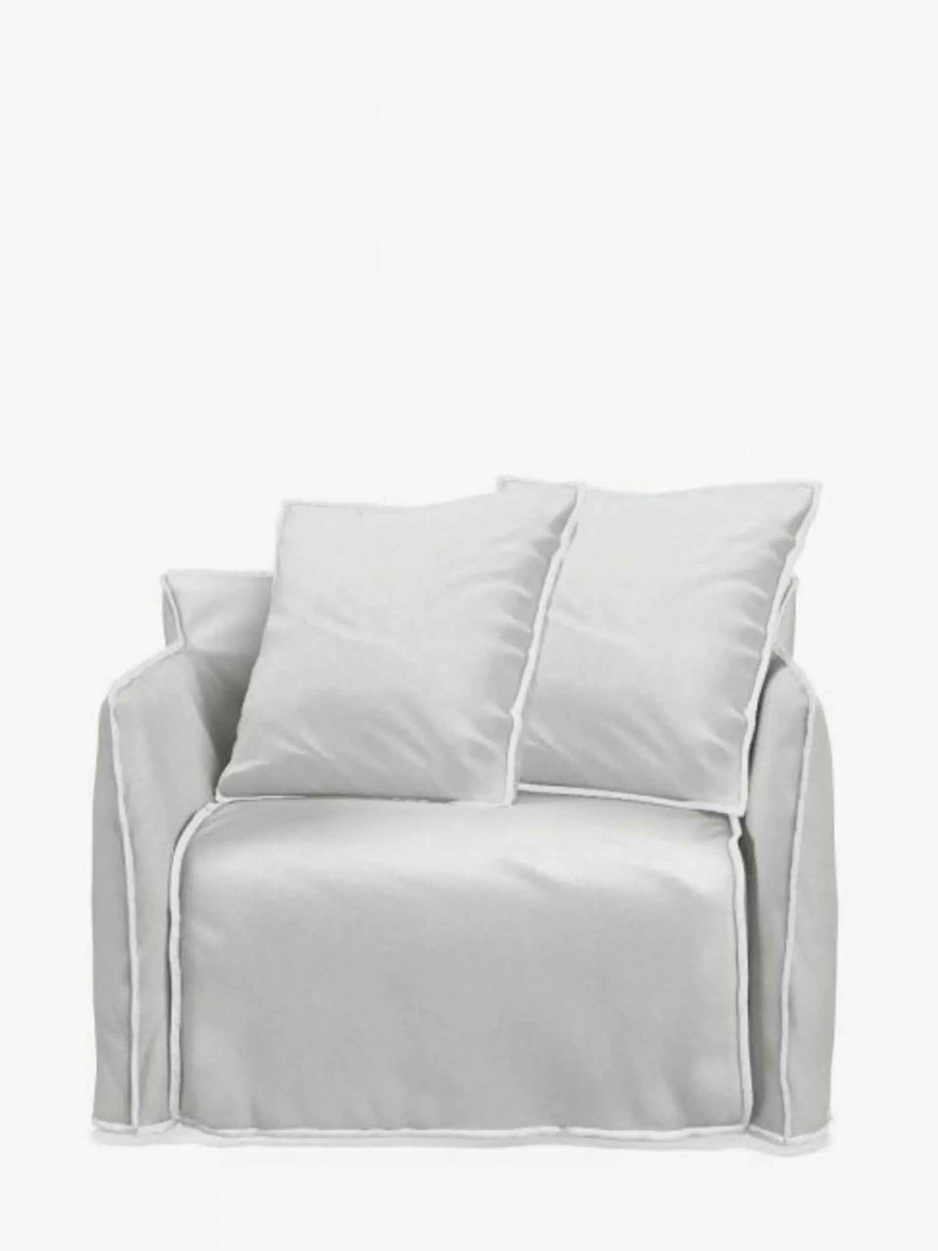 Ghost Out 09 Love Seat – Category B – Natural Lino Bianco