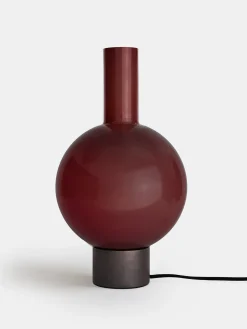 Glass Puritan Table Lamp