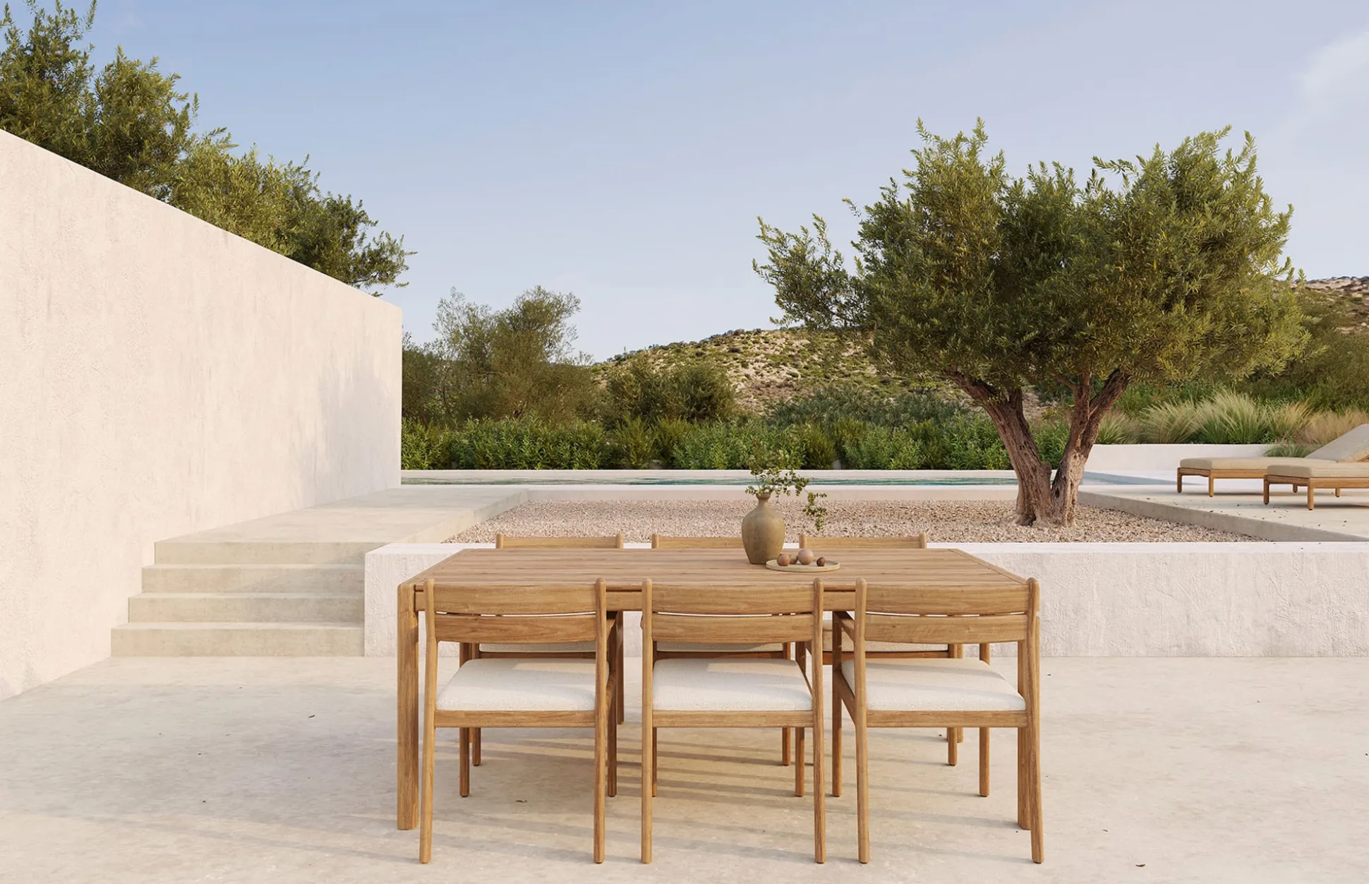 Jack Outdoor Dining Table Rectangular - Teak