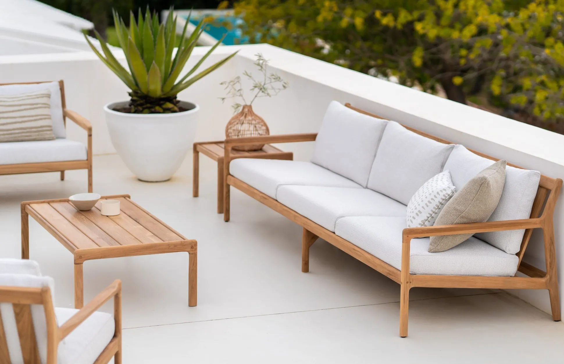 Jack Outdoor Sofa - 265 cm