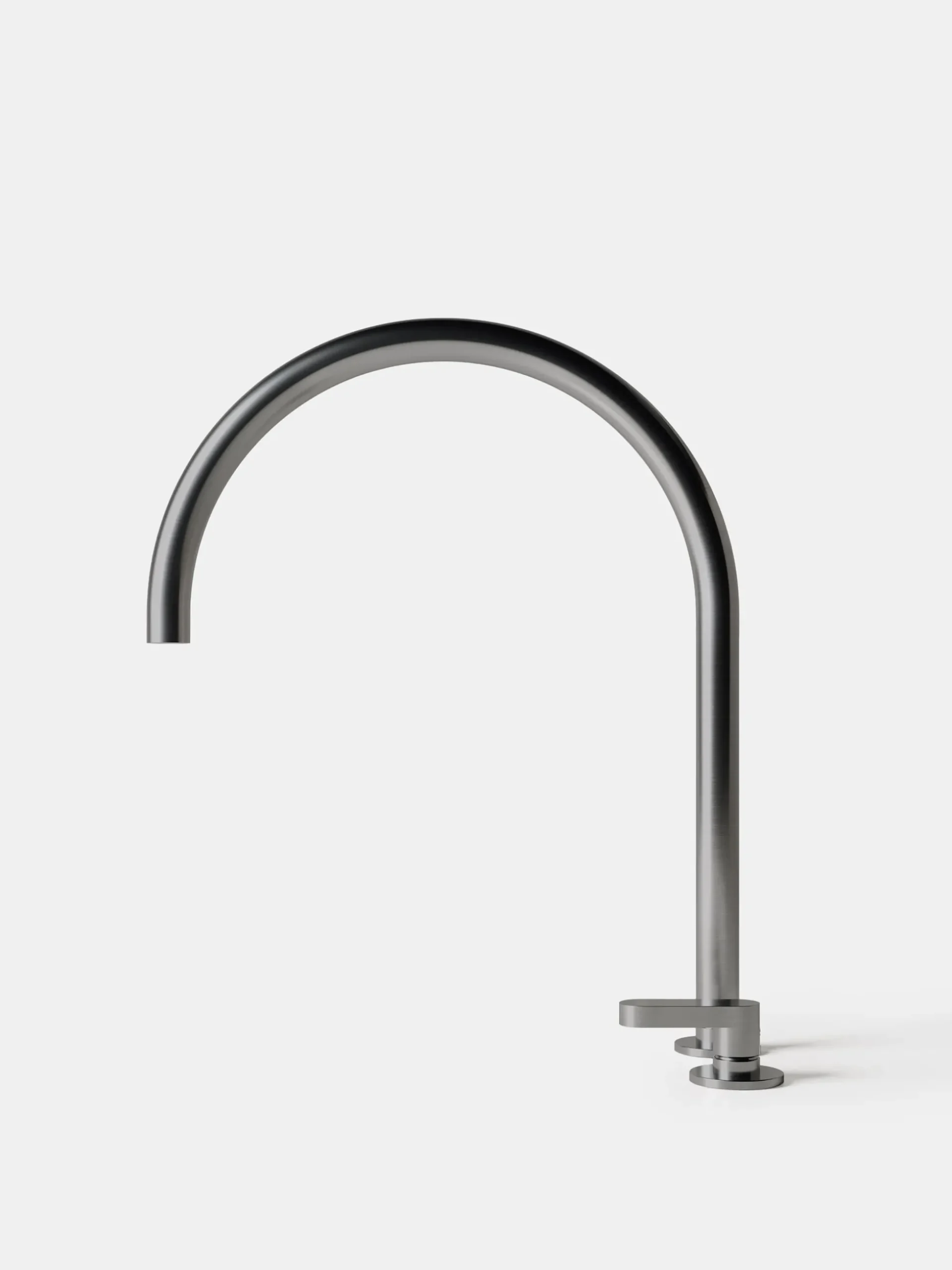 John Pawson Deck Mounted Mixer with Swivel Spout - 280