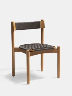 Koster Dining Chair - Teak - Dark Grey