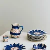 La Pittura Bowl - Deep Blue Flower