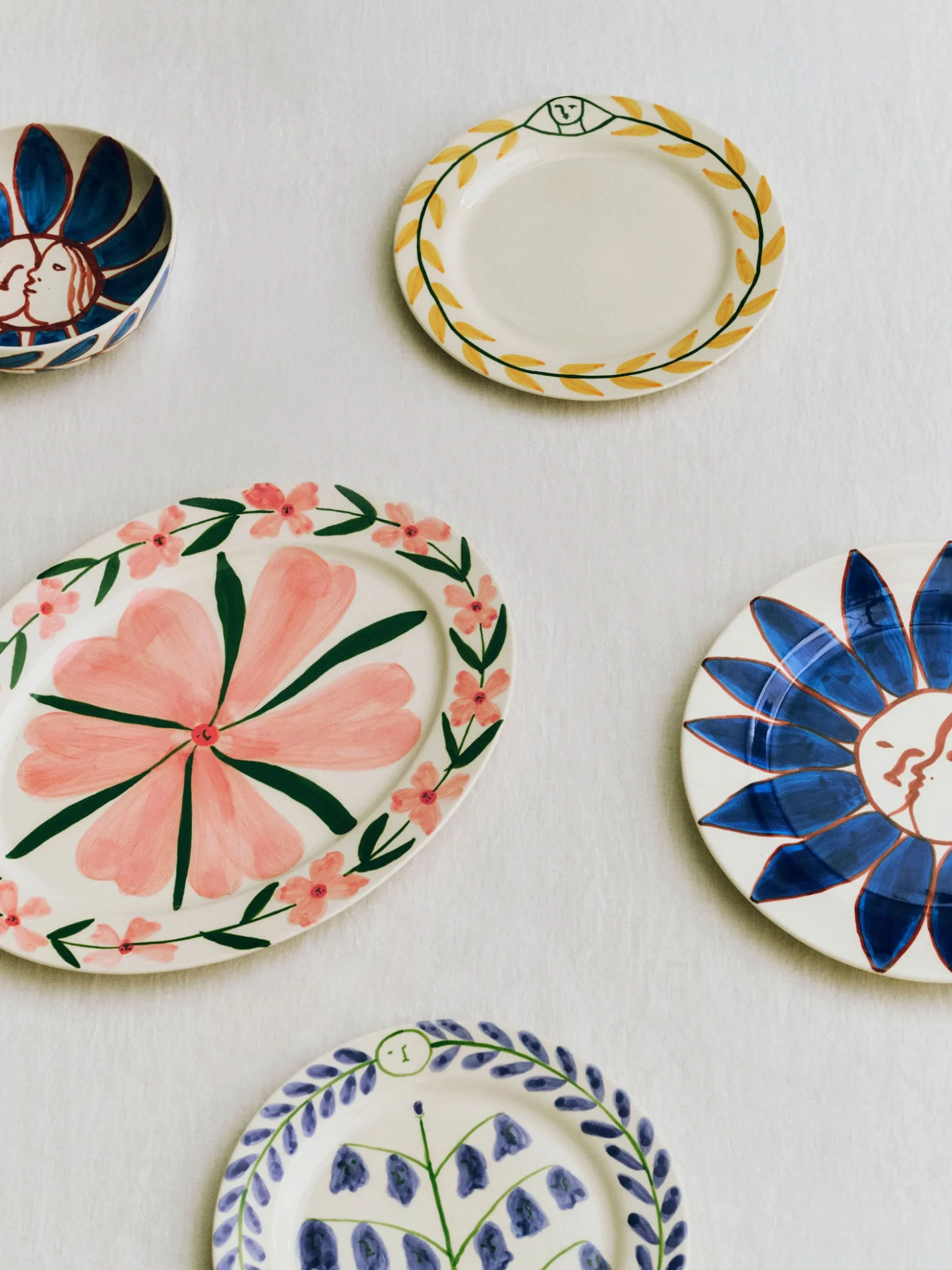 La Pittura Plate - Golden Leaf