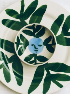 La Pittura Plate - Moon Face Wine