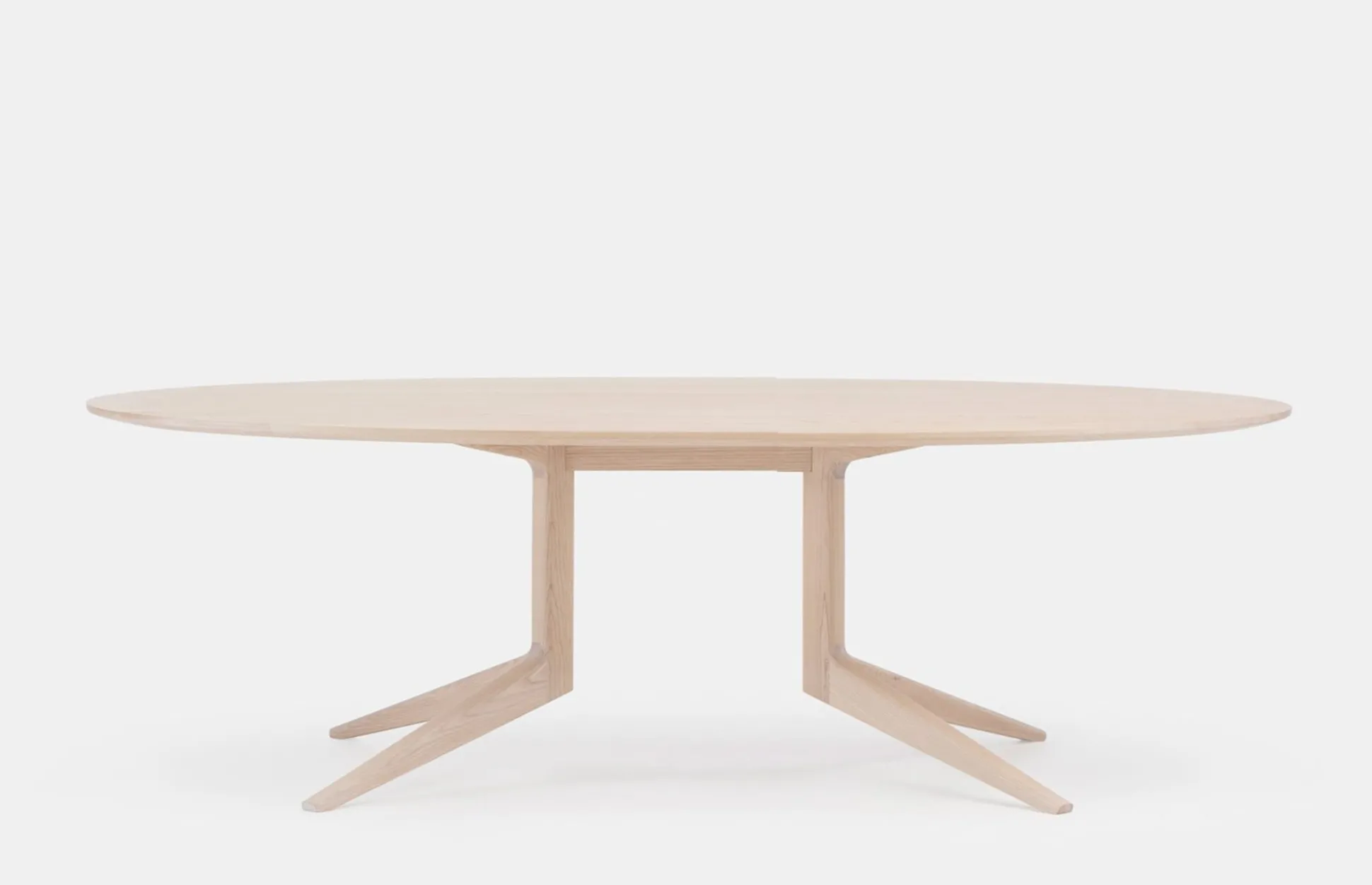 Light Oval Table