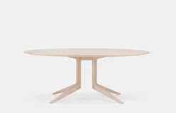 Light Oval Table