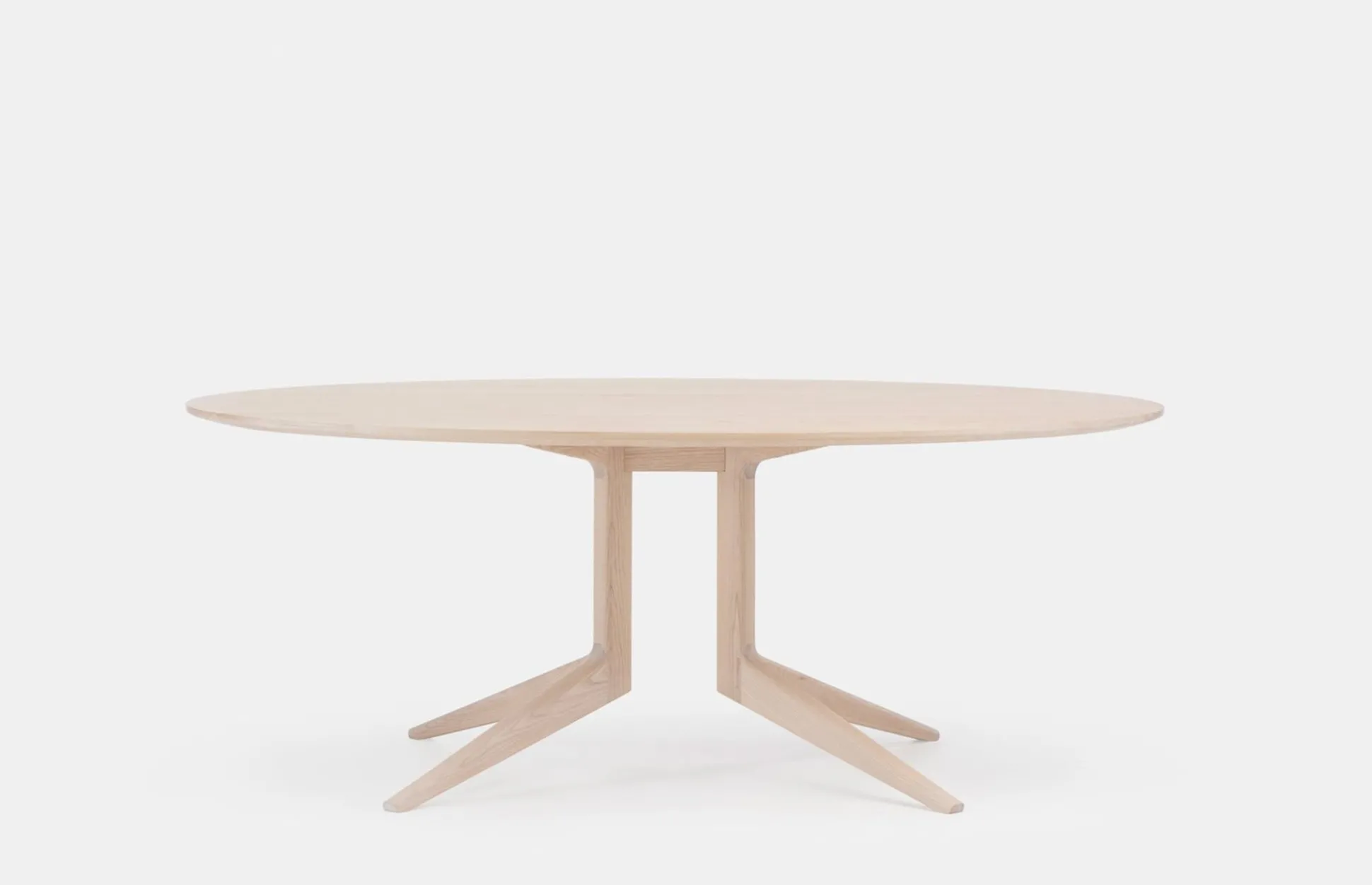 Light Oval Table