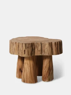 Log Wooden Stool