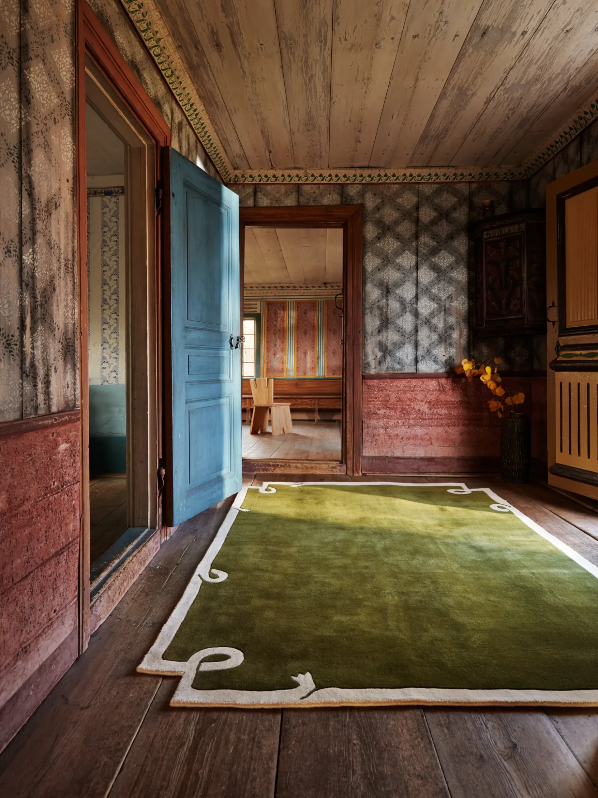 Loops Rug - Green