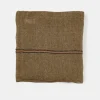 Marie Napkin - Bronze Stripe