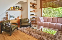 Mirror Block Coffee Table - Clear - 120 cm