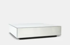 Mirror Block Coffee Table - 90 cm