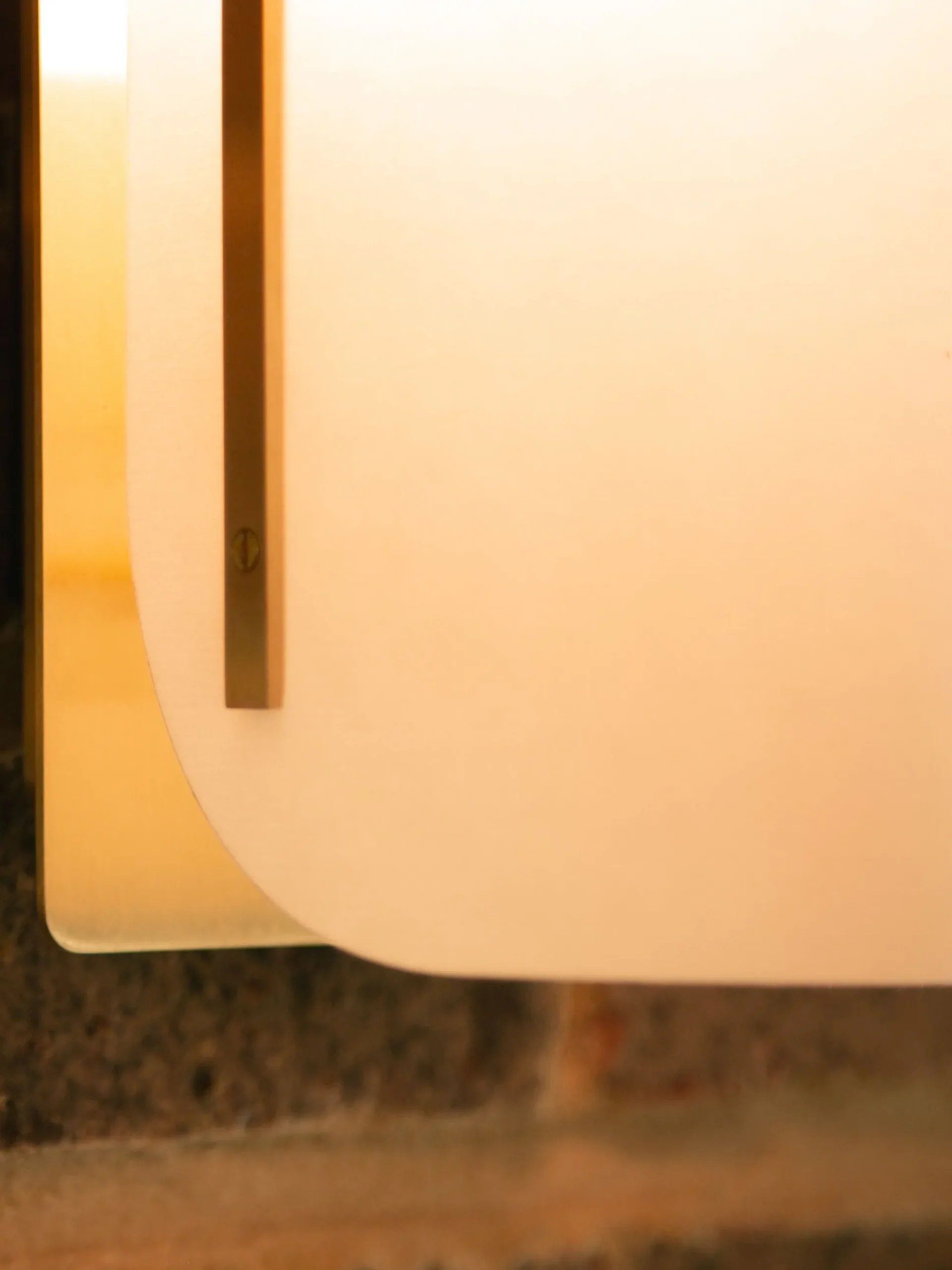 Modernist Metal Wall Lamp